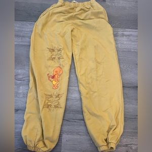 Boys lie - angry Cupid sweat pants in butter scotch